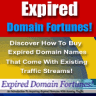 Product picture Expired Domain Fortunes - Make Easy Money